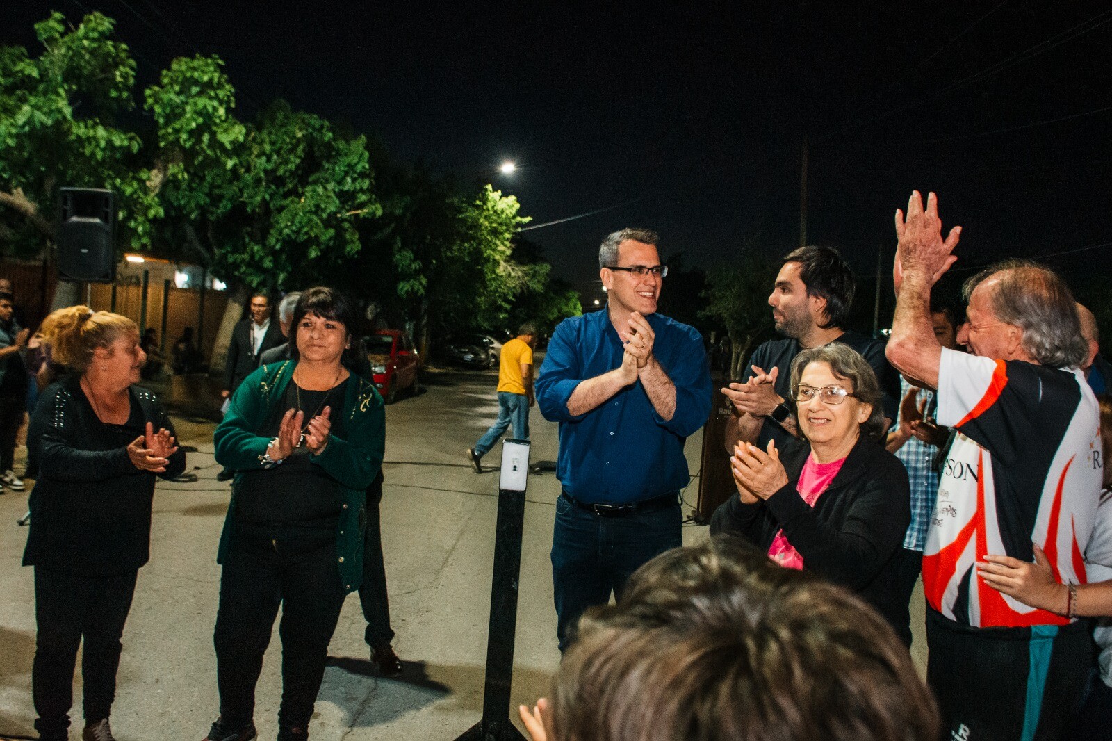 RAWSON: nuevas luminarias LED en el Barrio Montaño