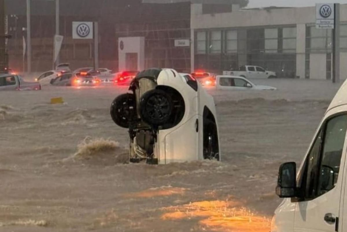 Temporal en Bs As : graves daños en Bahía Blanca y otras ciudades
