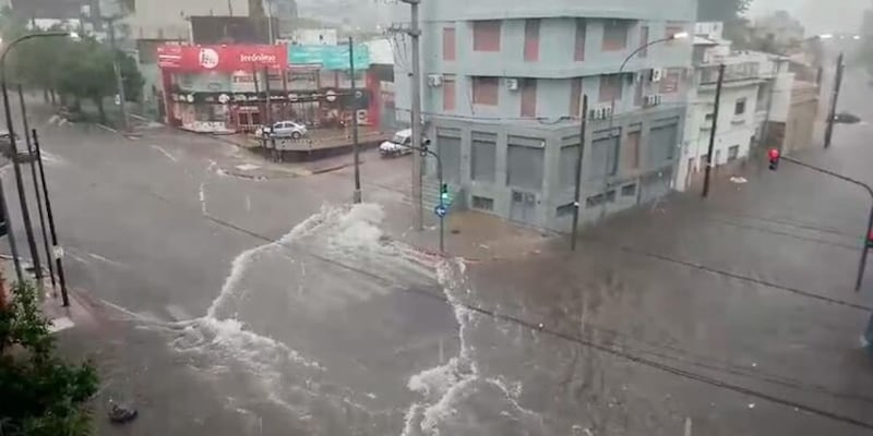 Inundaciones y evacuaciones en Córdoba por temporal