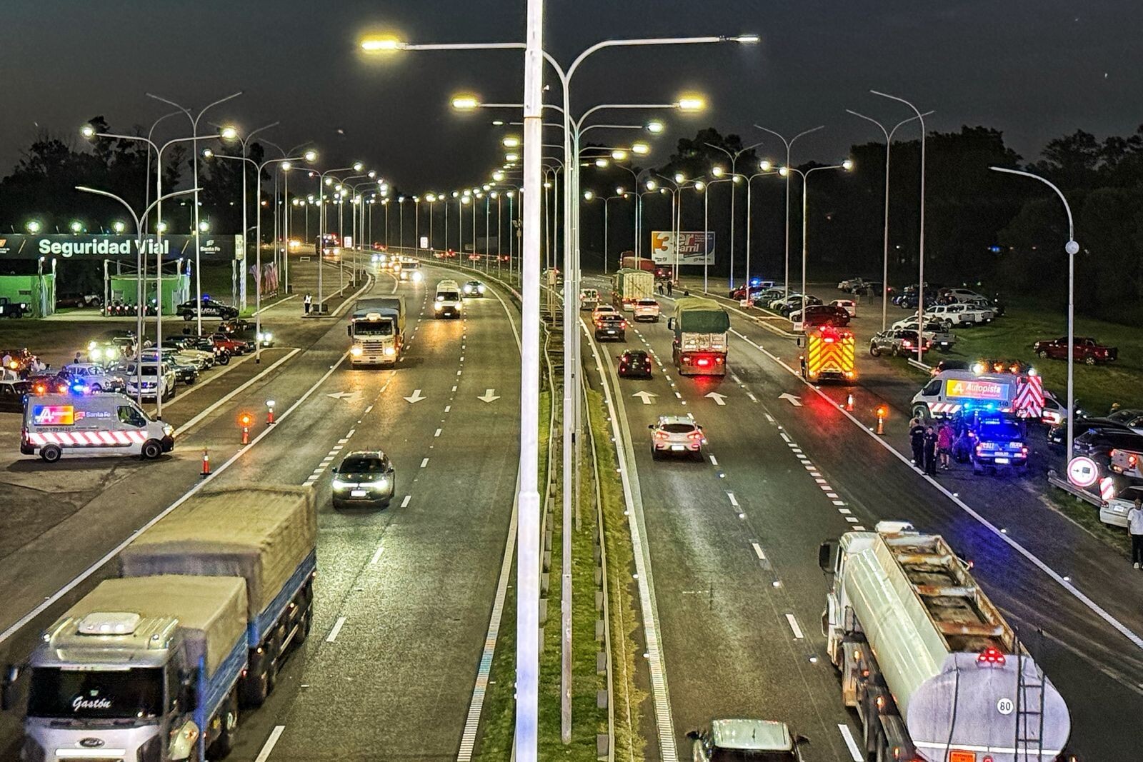 Provincia prepara el inicio de la segunda etapa del tercer carril en la autopista Rosario–Santa Fe