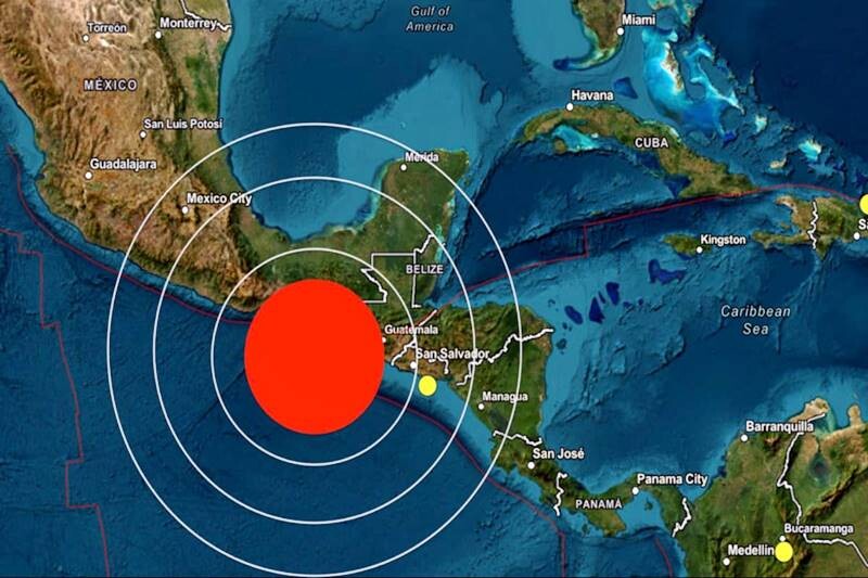 Terremoto de 7,3 se siente en tres países