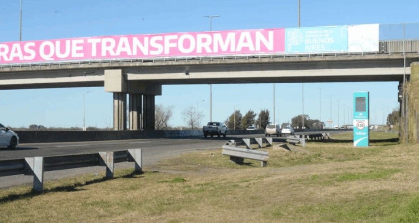 Nuevos tótems de control de velocidad en la autopista La Plata–Buenos Aires