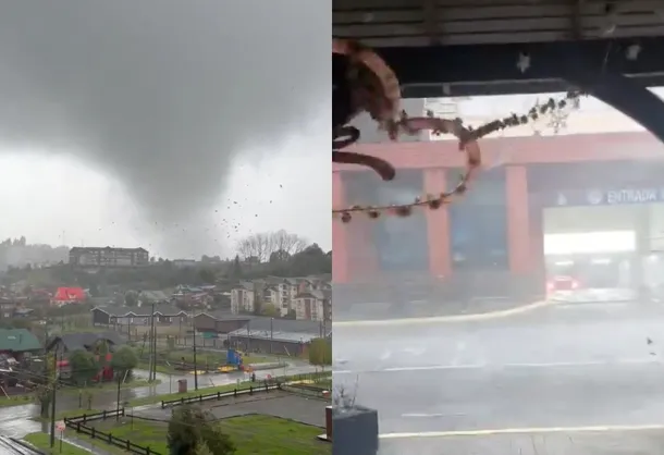 Chile: Tornado arrasó el sur del país