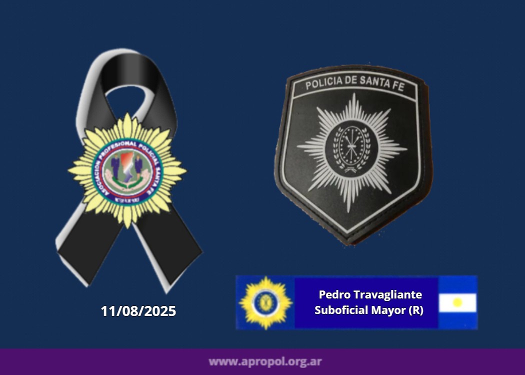 Falleció el Suboficial Mayor (R) Pedro «Pedrito» Travagliante