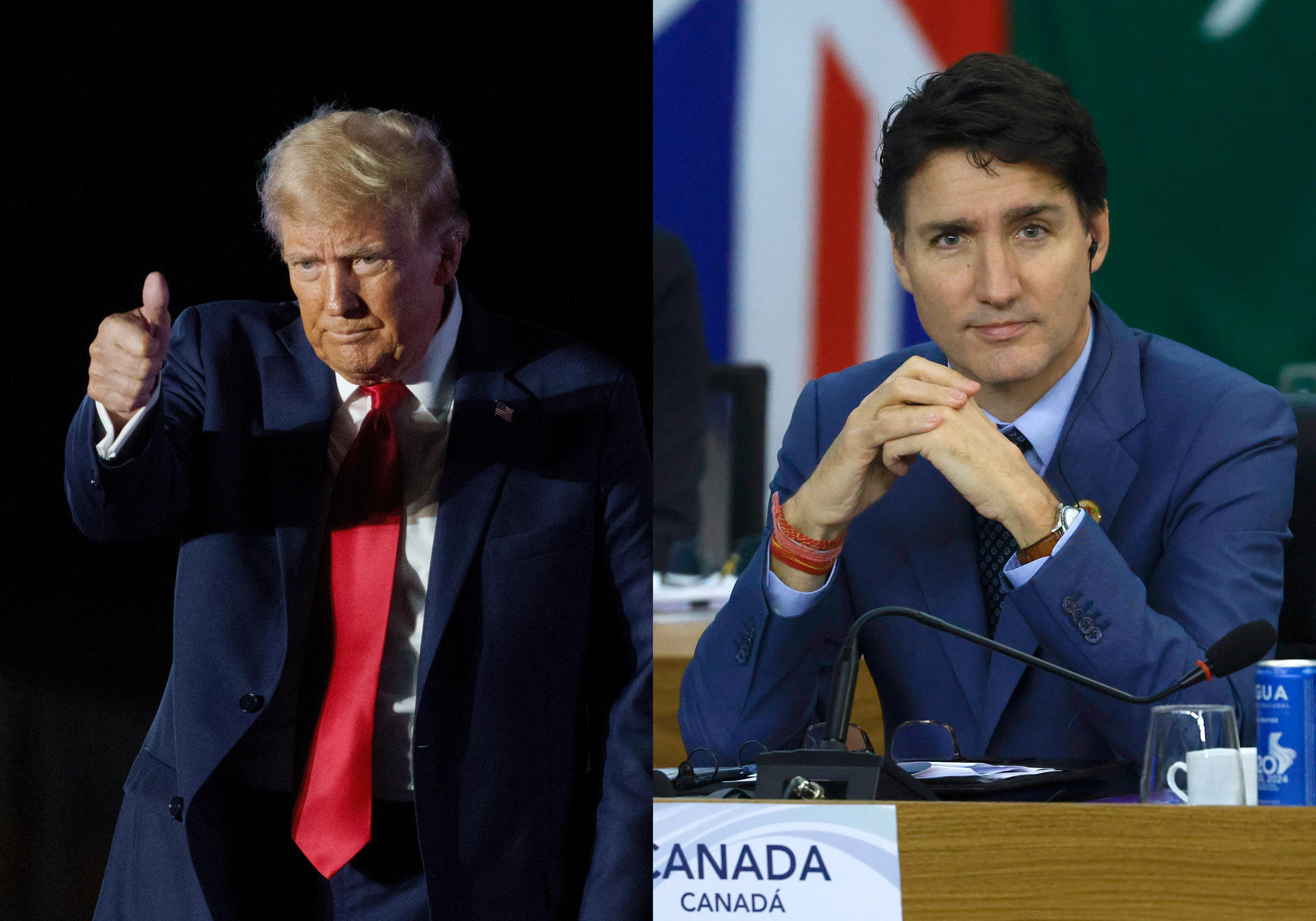 Trump suspende aumento de aranceles al acero y aluminio canadiense