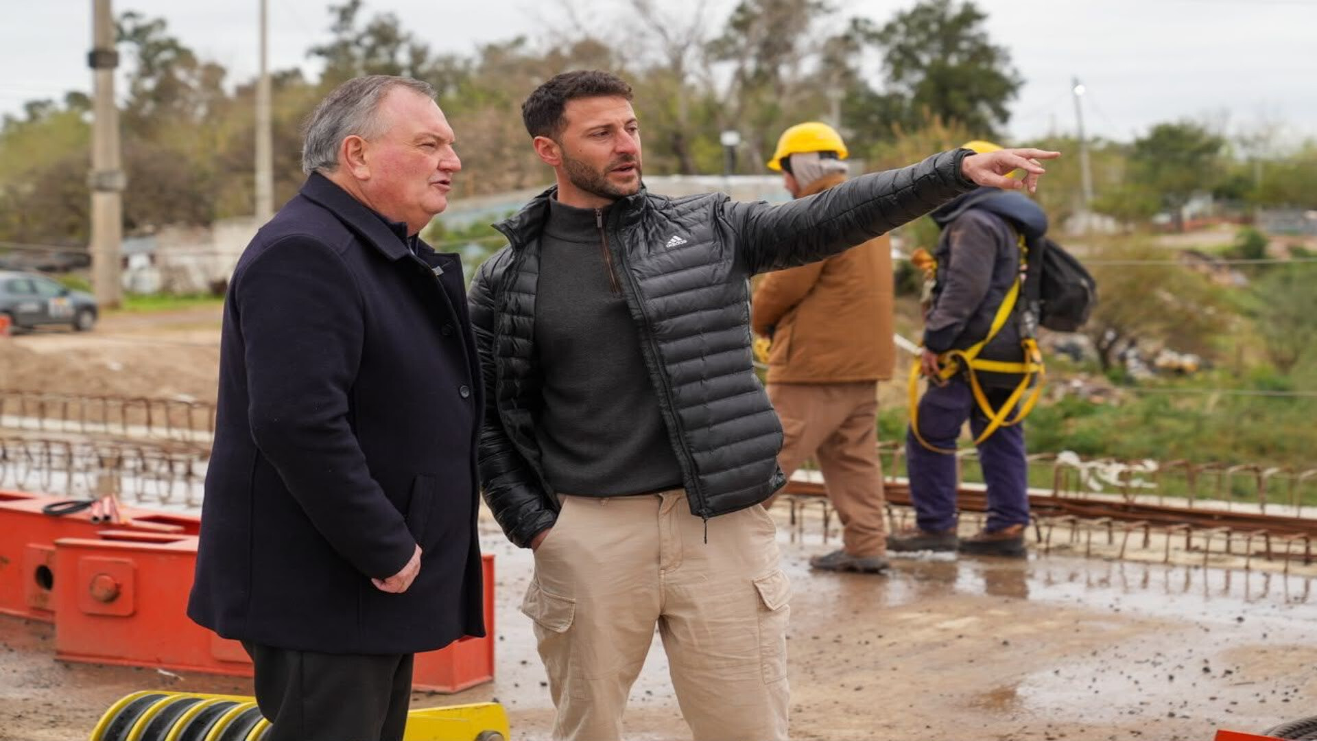 Michlig supervisó el nuevo puente Santa Fe-Santo Tomé: “Es una deuda histórica de Nación que la Provincia afronta con recursos de los santafesinos”
