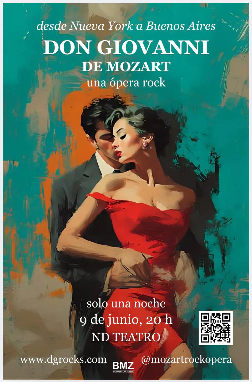 ESTRENO MUNDIAL: «DON GIOVANNI DE MOZART, UNA ÓPERA ROCK»