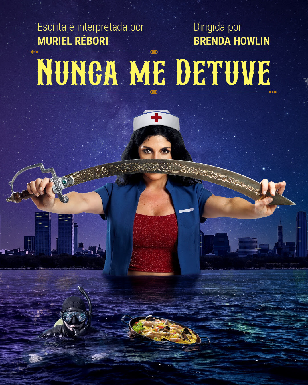 Nunca Me detuve, los viernes a las 21.30 hs en teatro Arriba