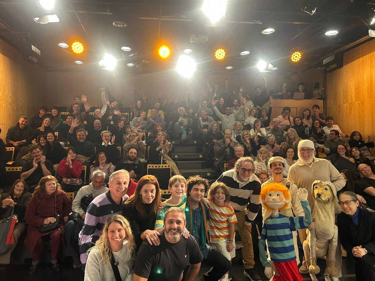 BRILLANTE ESTRENO DE «CUANDO DEJÉ DE VOLAR»
