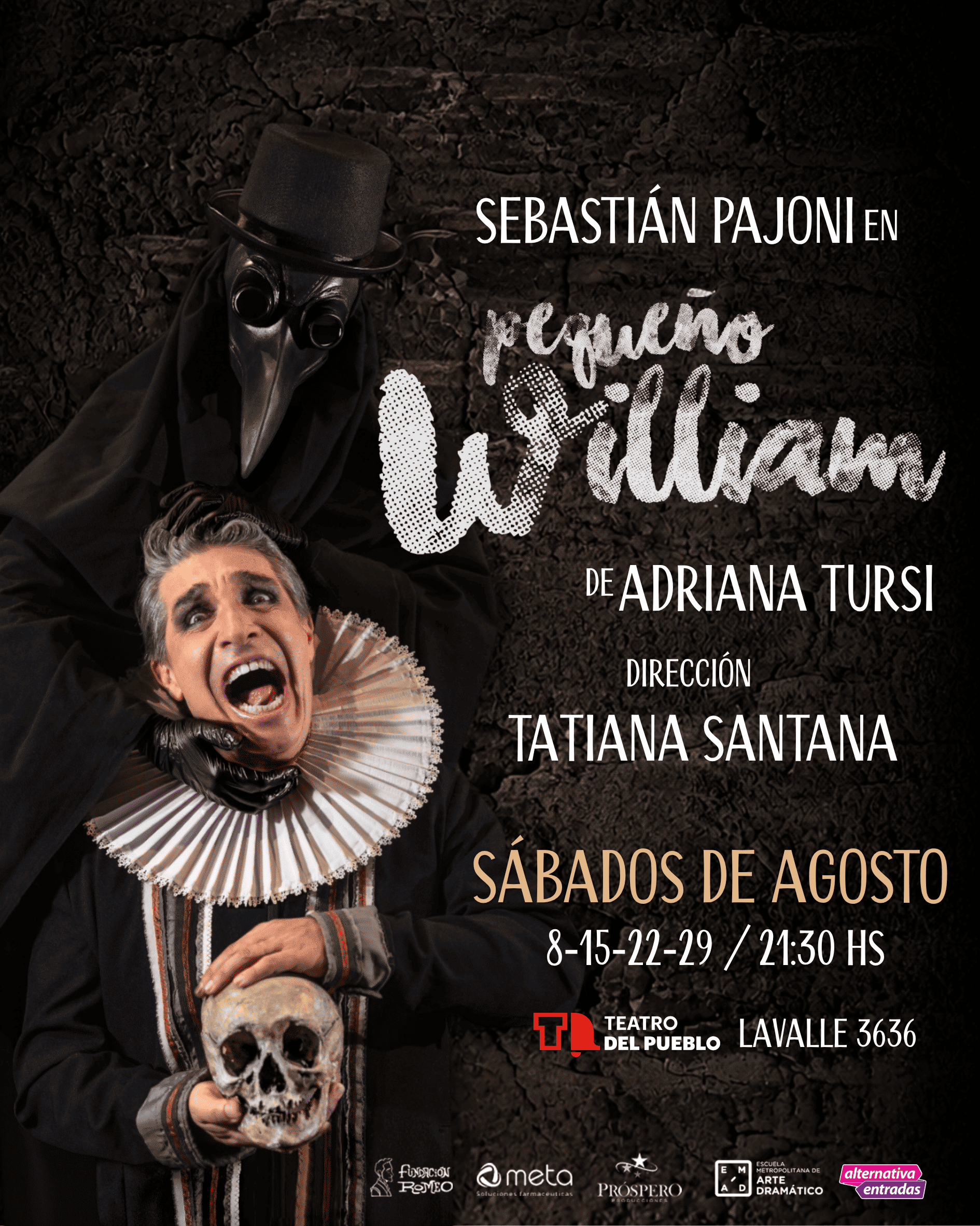 unnamed.png Sigue el éxito de «Pequeño William» en Teatro del Pueblo