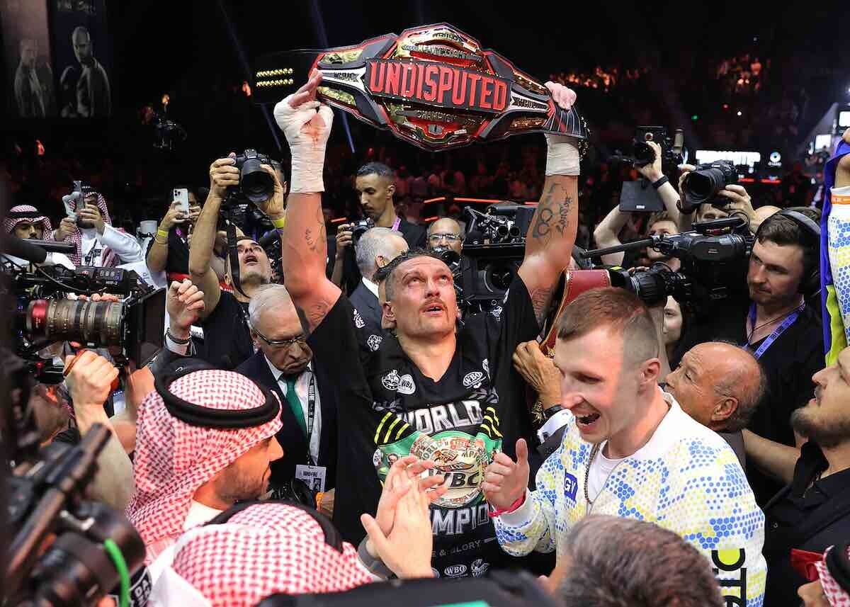 Usyk volvió a ganarle a Fury. Fue por DU en aburrida pelea