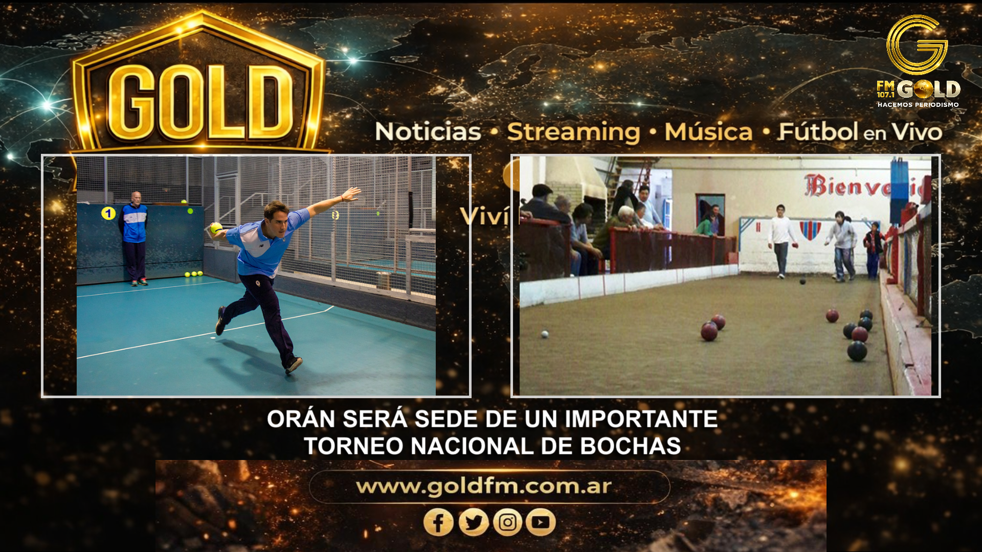 ORÁN SERÁ SEDE DE UN IMPORTANTE TORNEO NACIONAL DE BOCHAS