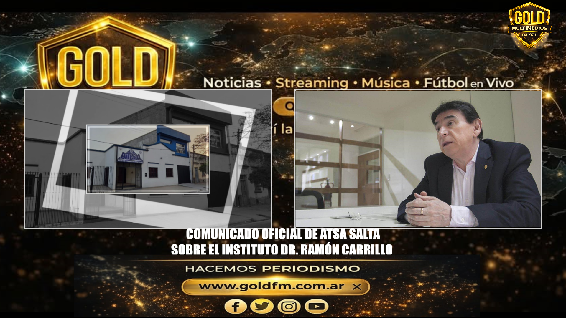 ATSA SALTA REPUDIÓ LOS ATAQUES CONTRA LA IMAGEN DEL INSTITUTO DR. RAMÓN CARRILLO DE ORÁN