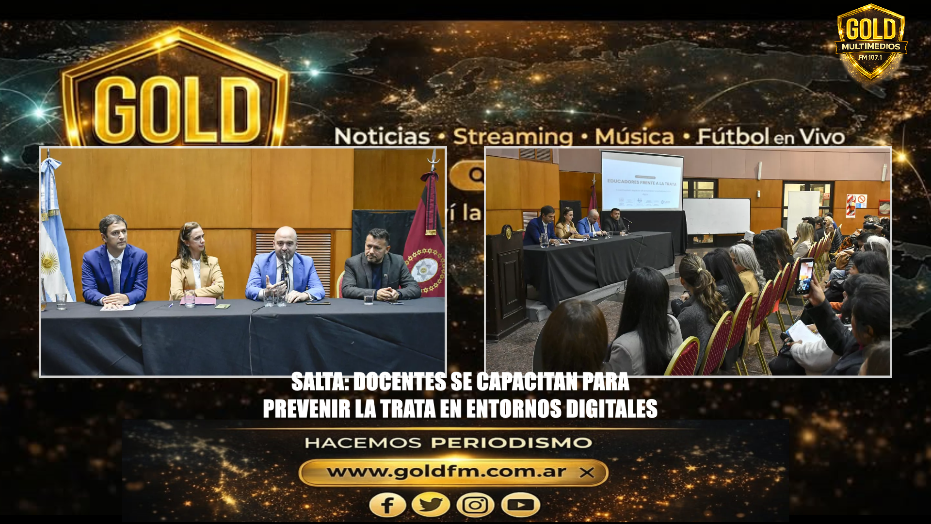 SALTA: DOCENTES SE CAPACITAN PARA PREVENIR LA TRATA EN ENTORNOS DIGITALES