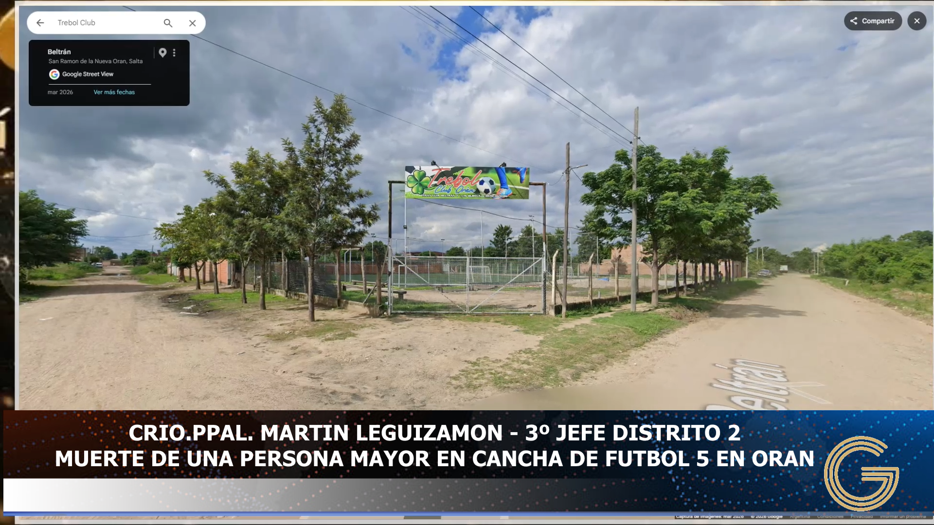 Tragedia en una cancha de fútbol 5 en Orán: un hombre murió durante un partido amistoso