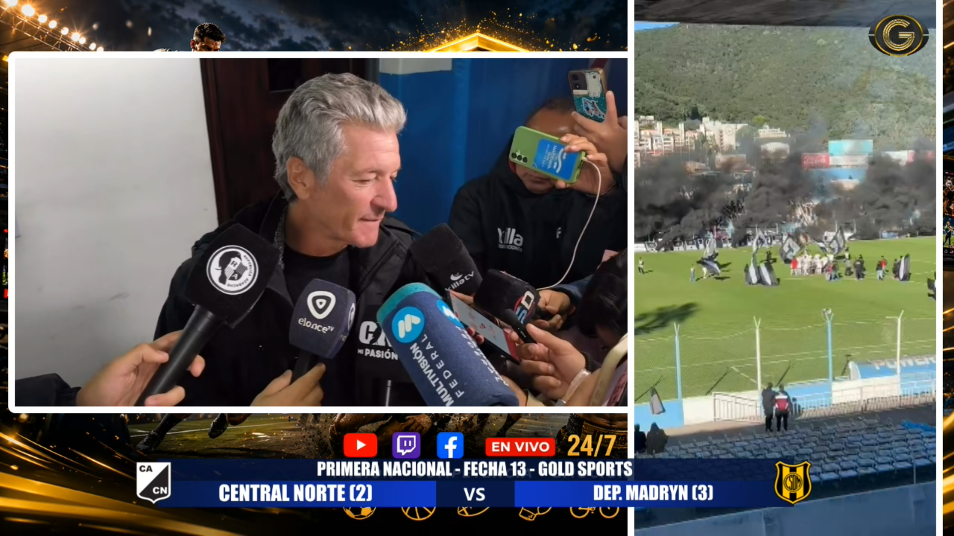 ⚫ SCIACQUA APUNTÓ CONTRA EL ARBITRAJE TRAS LA DERROTA DE CENTRAL NORTE