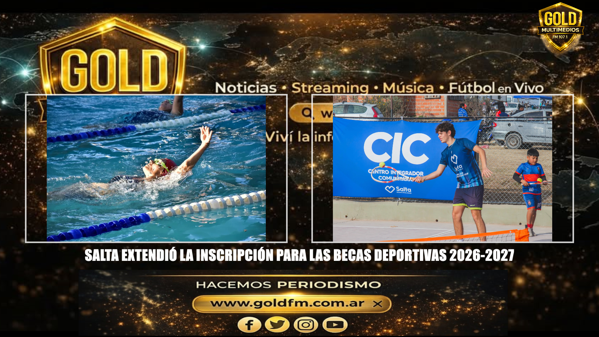 🏅 SALTA EXTENDIÓ LA INSCRIPCIÓN PARA LAS BECAS DEPORTIVAS 2026-2027