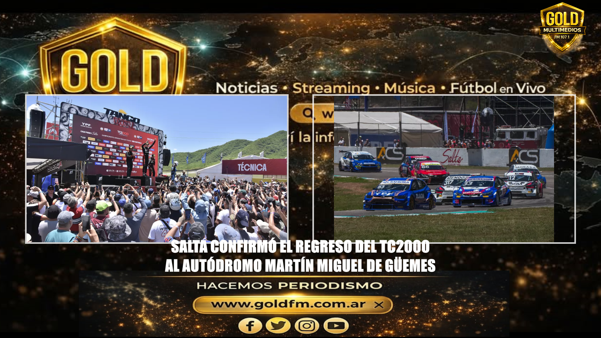 SALTA CONFIRMÓ EL REGRESO DEL TC2000 AL AUTÓDROMO MARTÍN MIGUEL DE GÜEMES