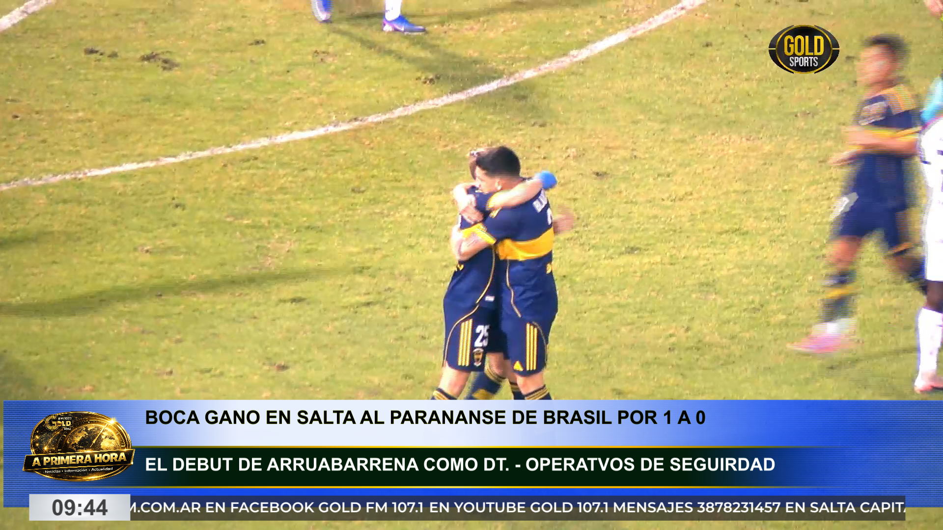 Boca ganó en Salta en el debut de Rodolfo Arruabarrena como director técnico