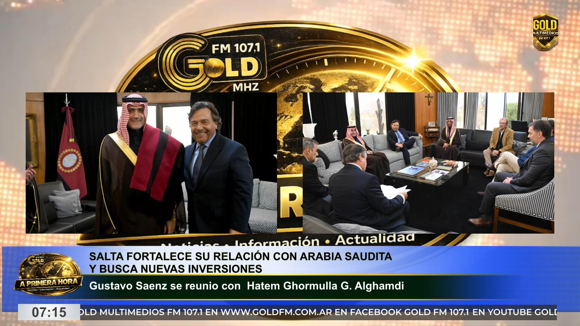 Salta fortalece su relación con Arabia Saudita y avanza en una agenda de inversiones
