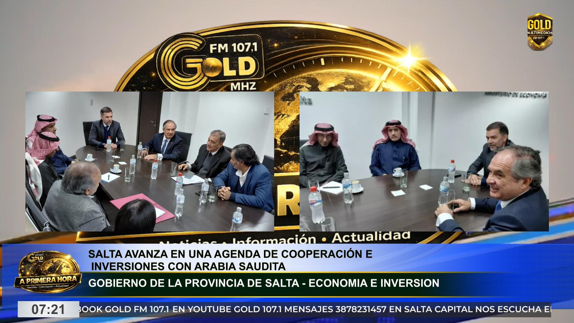 Salta fortalece la cooperación con Arabia Saudita en economía, producción y salud