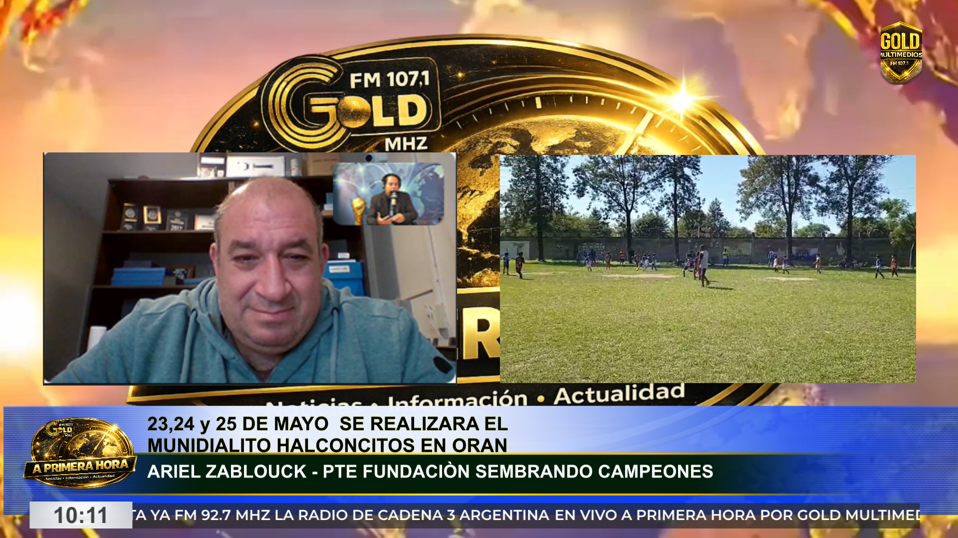 ORÁN SE PREPARA PARA VIVIR EL MUNDIALITO “HALCONCITOS” CON MÁS DE 1.000 PEQUEÑOS FUTBOLISTAS
