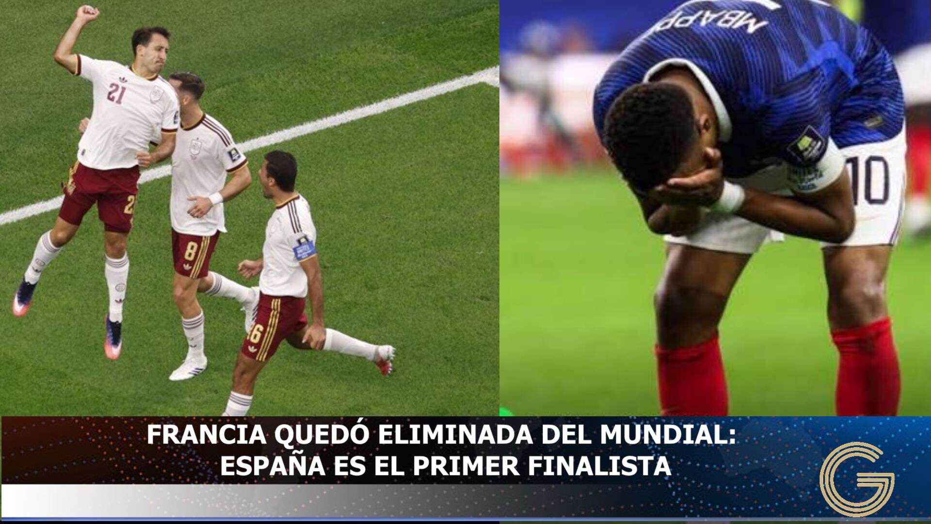 Francia quedo eliminada del mundial España es el primer finalista