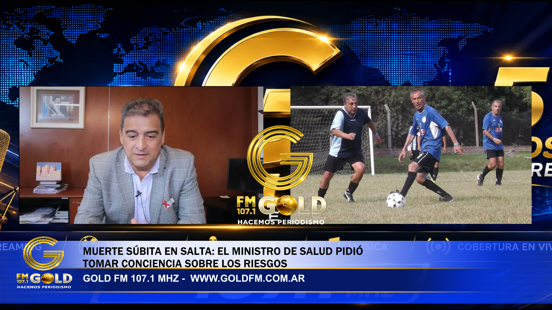 Muerte súbita en Salta: Mangione pidió tomar conciencia sobre los riesgos durante la práctica deportiva