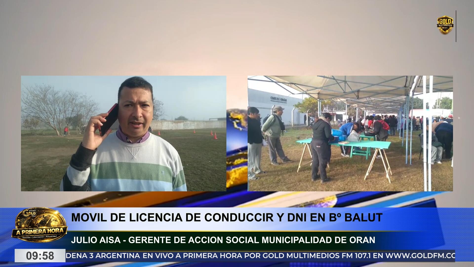operativo municipal acercó trámites de dni, licencias de conducir y cambio verde a vecinos de barrio balut