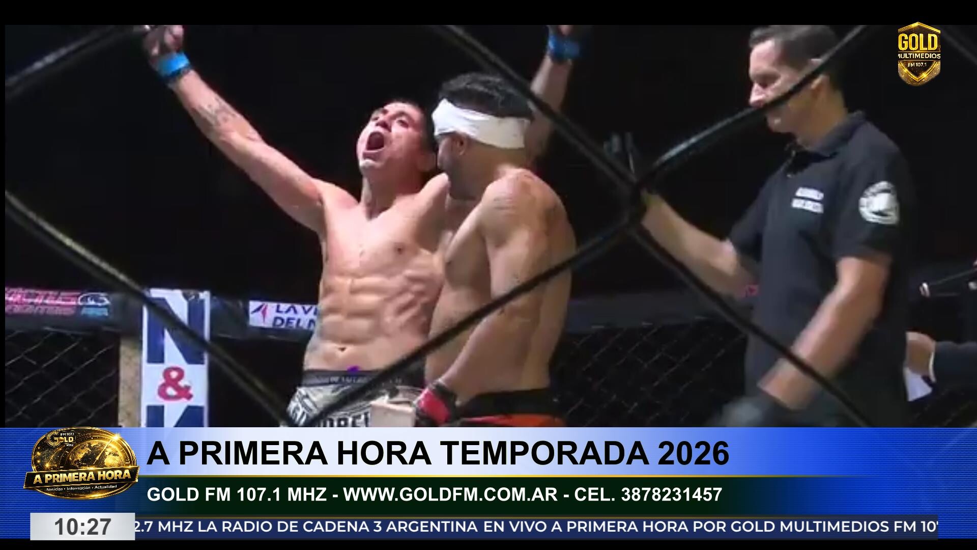 se realizó el lanzamiento oficial del pitbull fight night en orán