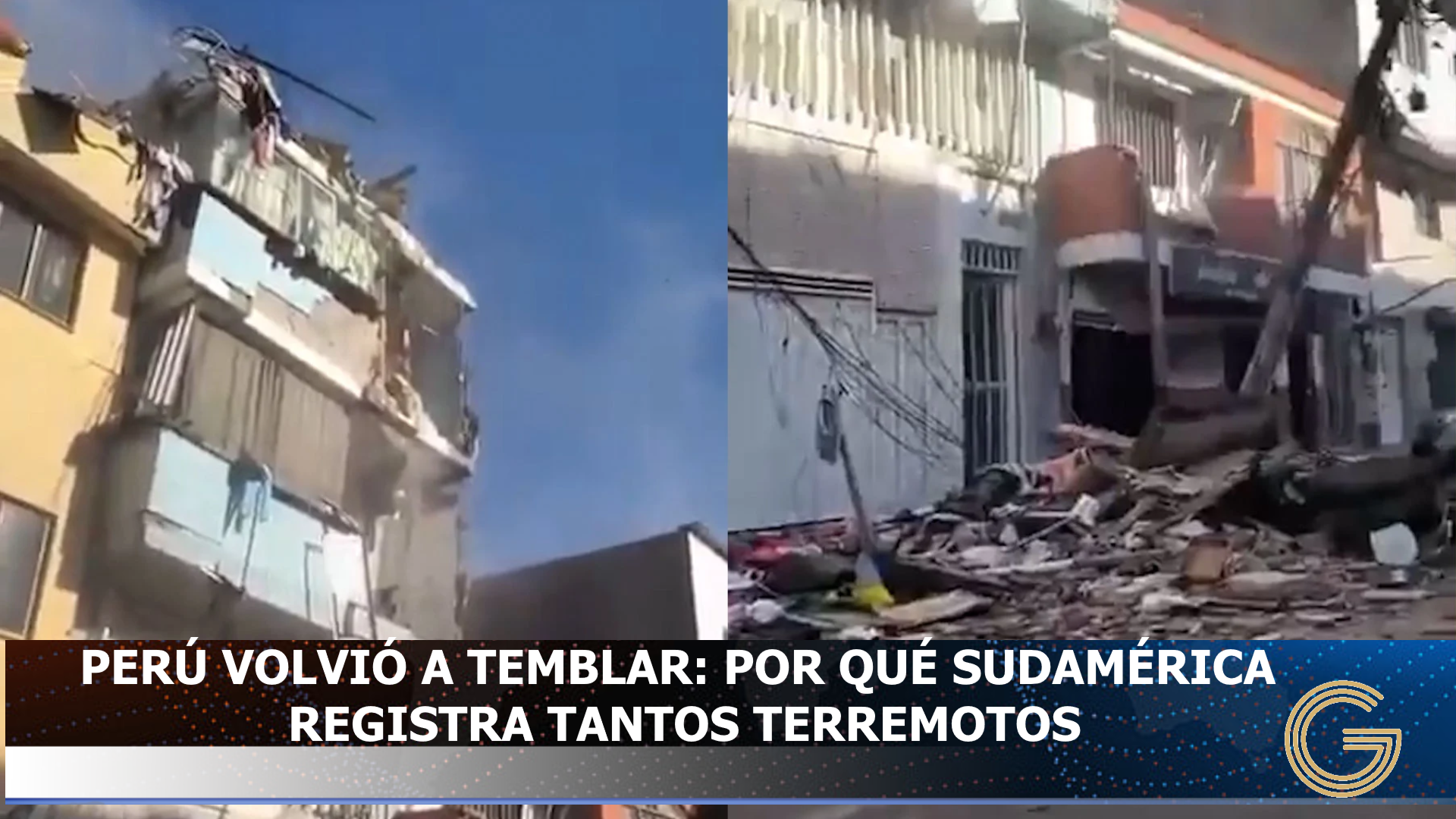 Peru volvio a temblar fuerte terremoto de magnitud 7,2