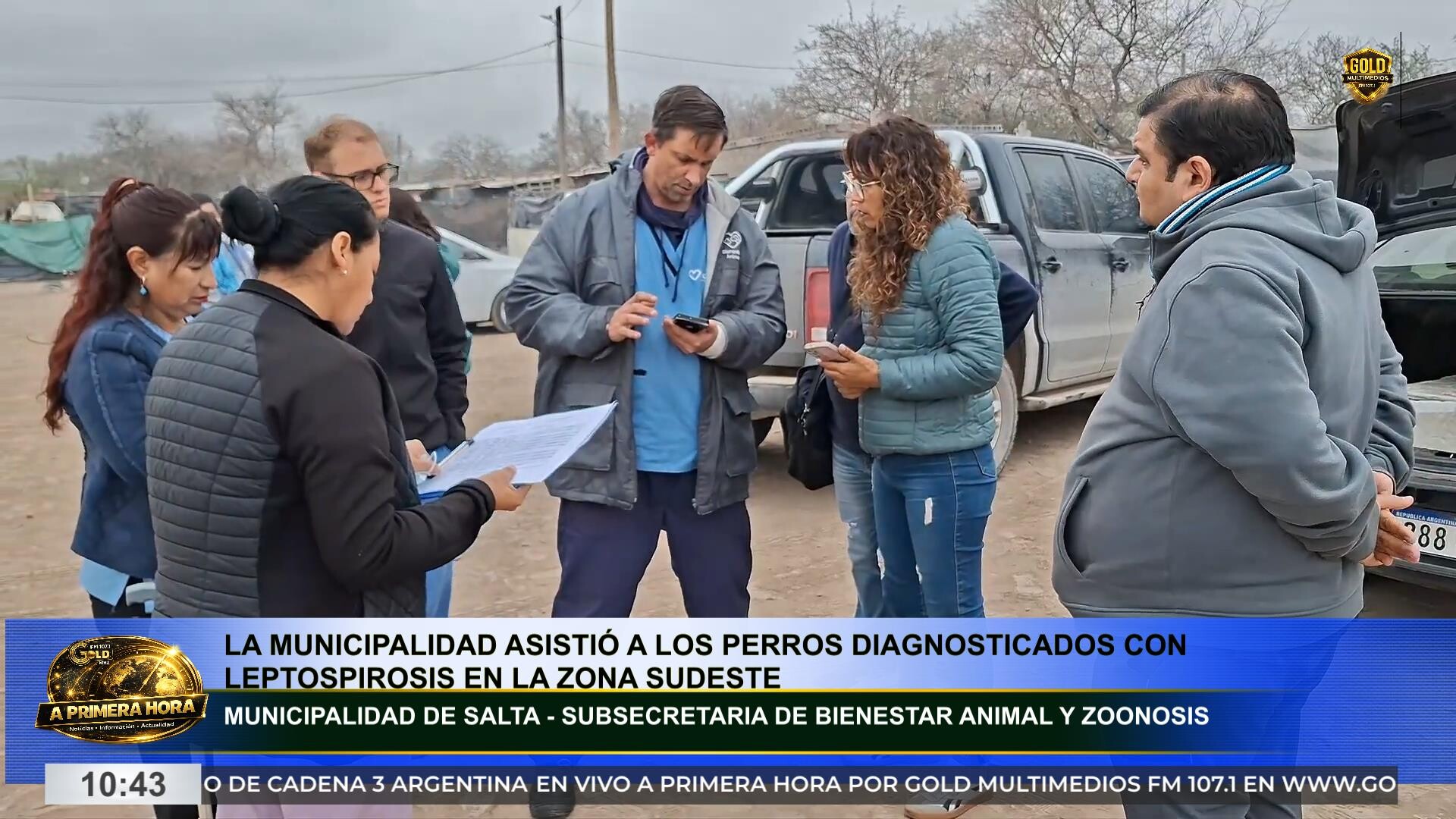 La Municipalidad de Salta asistió a perros diagnosticados con leptospirosis en la zona sudeste