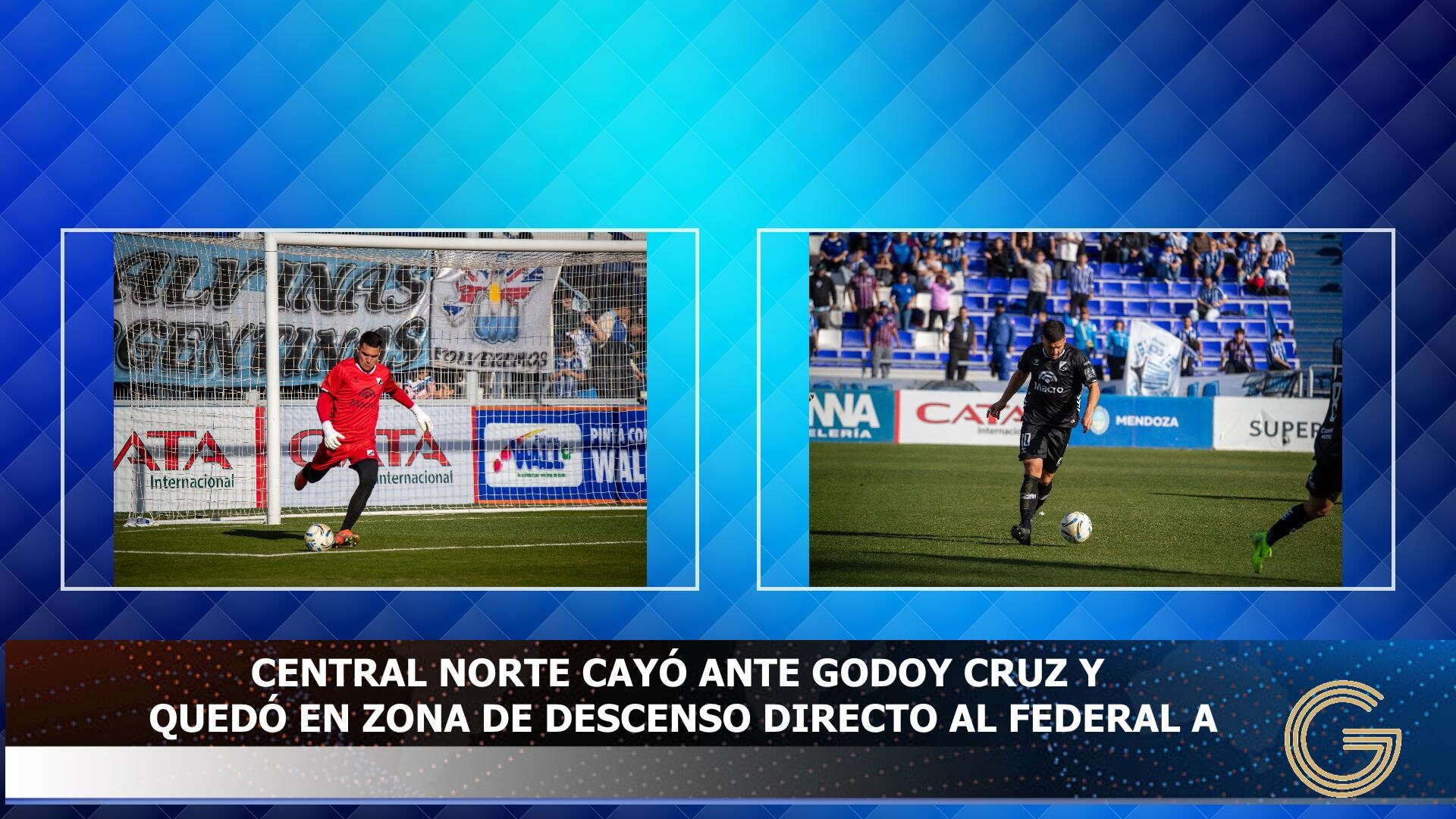 Central Norte perdio en Mendoza ante el tomba y esta en zona del descenso directo