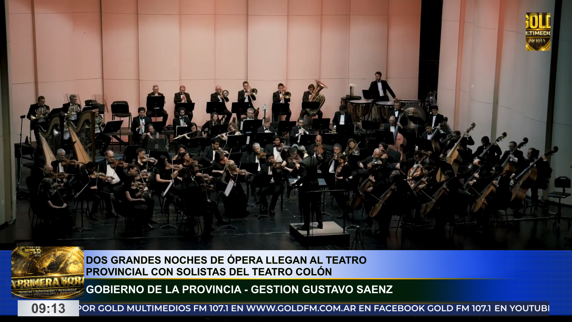 Salta celebra los 25 años de su Orquesta Sinfónica con dos noches de gala dedicadas a la ópera
