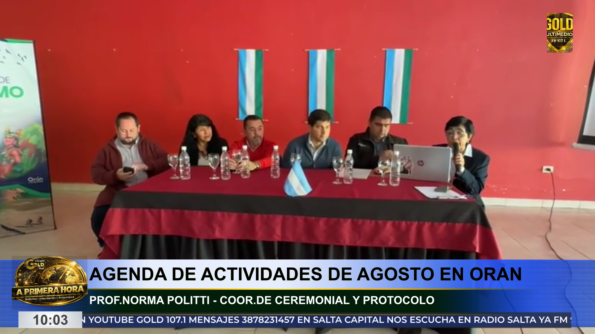 Orán presentó la agenda oficial de actividades para celebrar el mes fundacional y patronal 2026