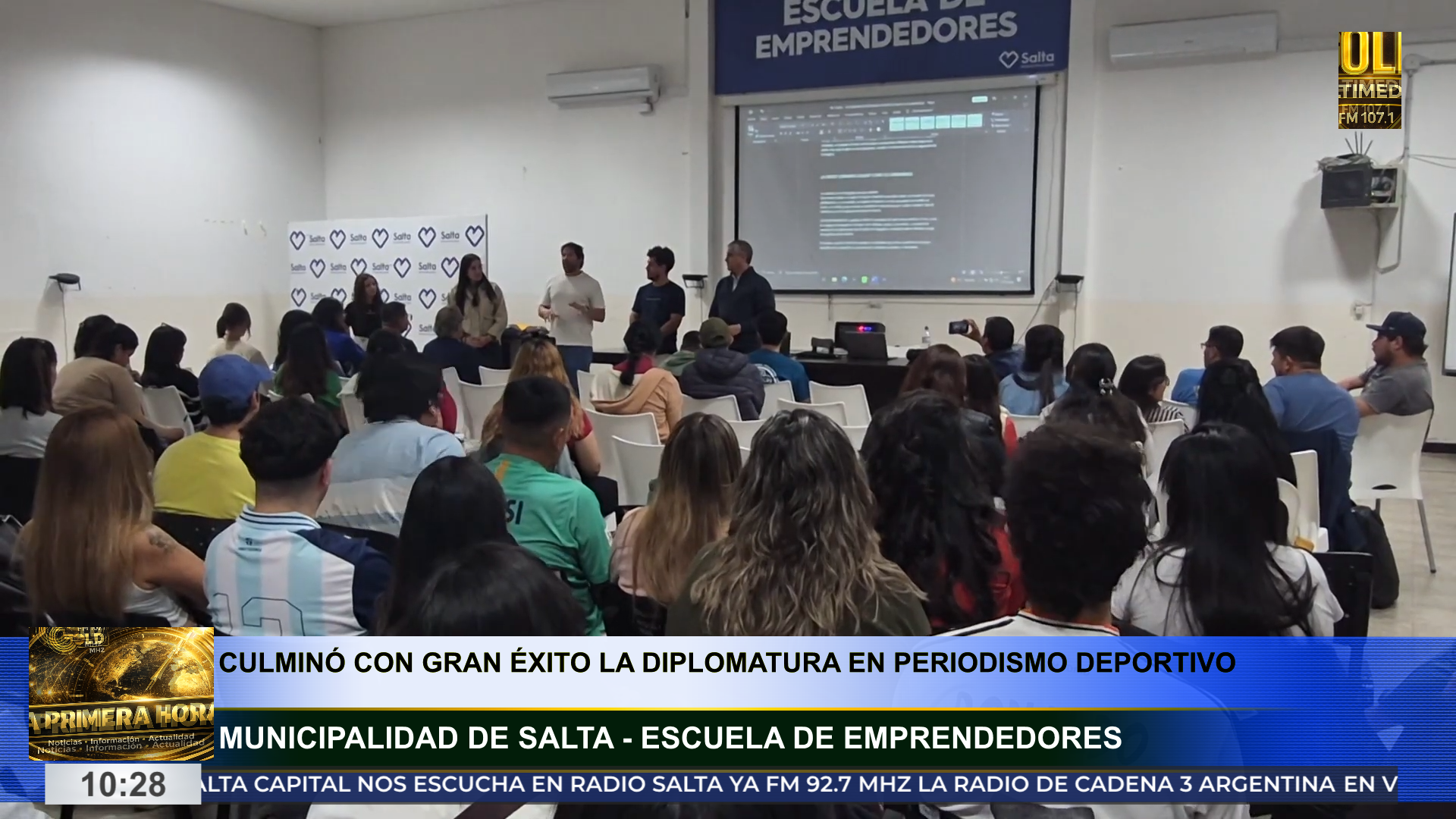 Culminó con gran éxito la Diplomatura en Periodismo Deportivo en Salta