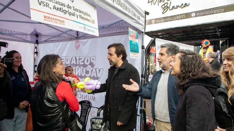 Berazategui: Vacunación gratis contra el sarampión