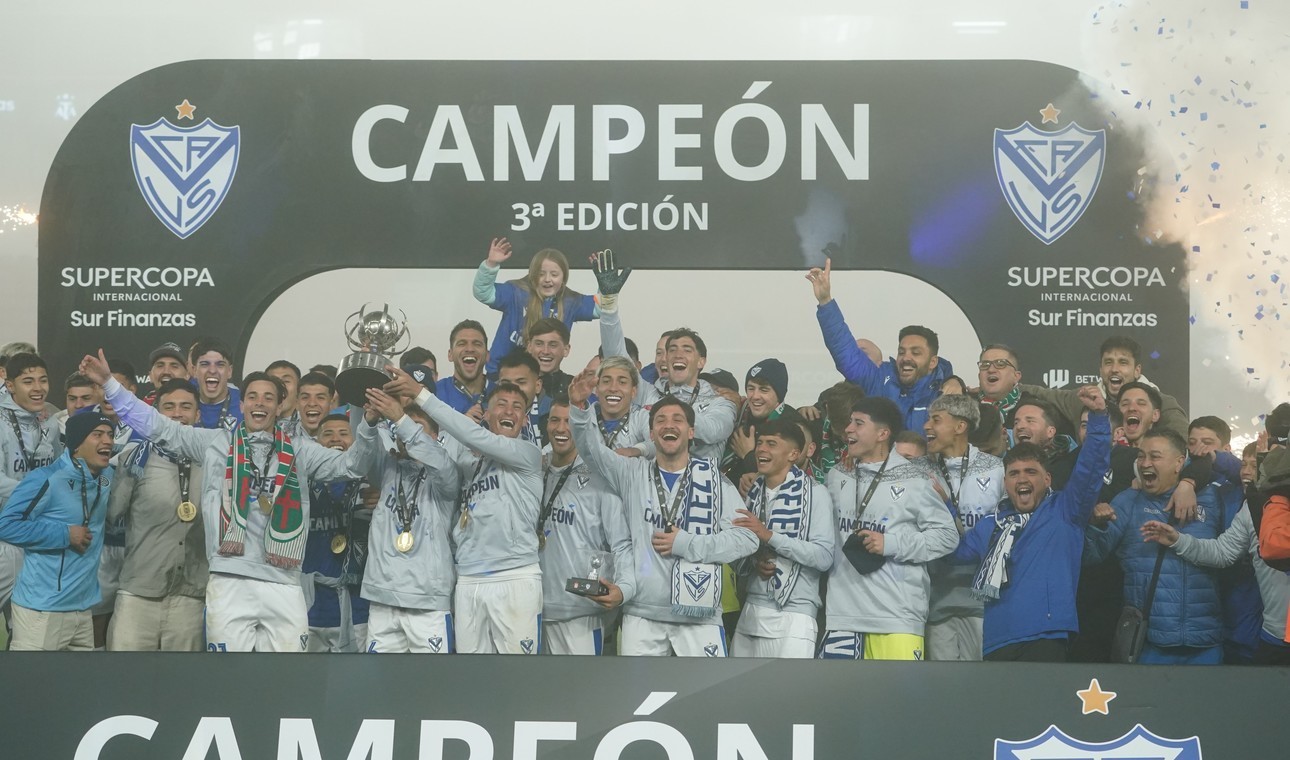 Vélez superó a Estudiantes y se quedó con la Supercopa Internacional