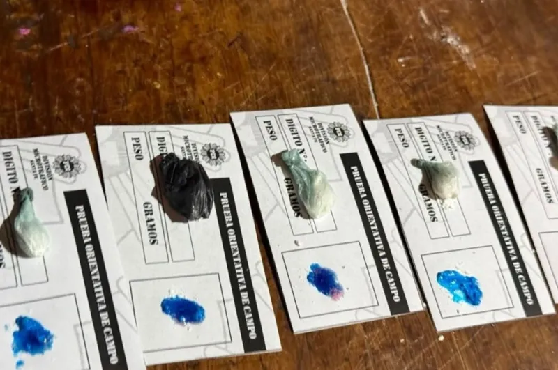 Desarticulan dos puntos de venta de drogas en Laguna Paiva
