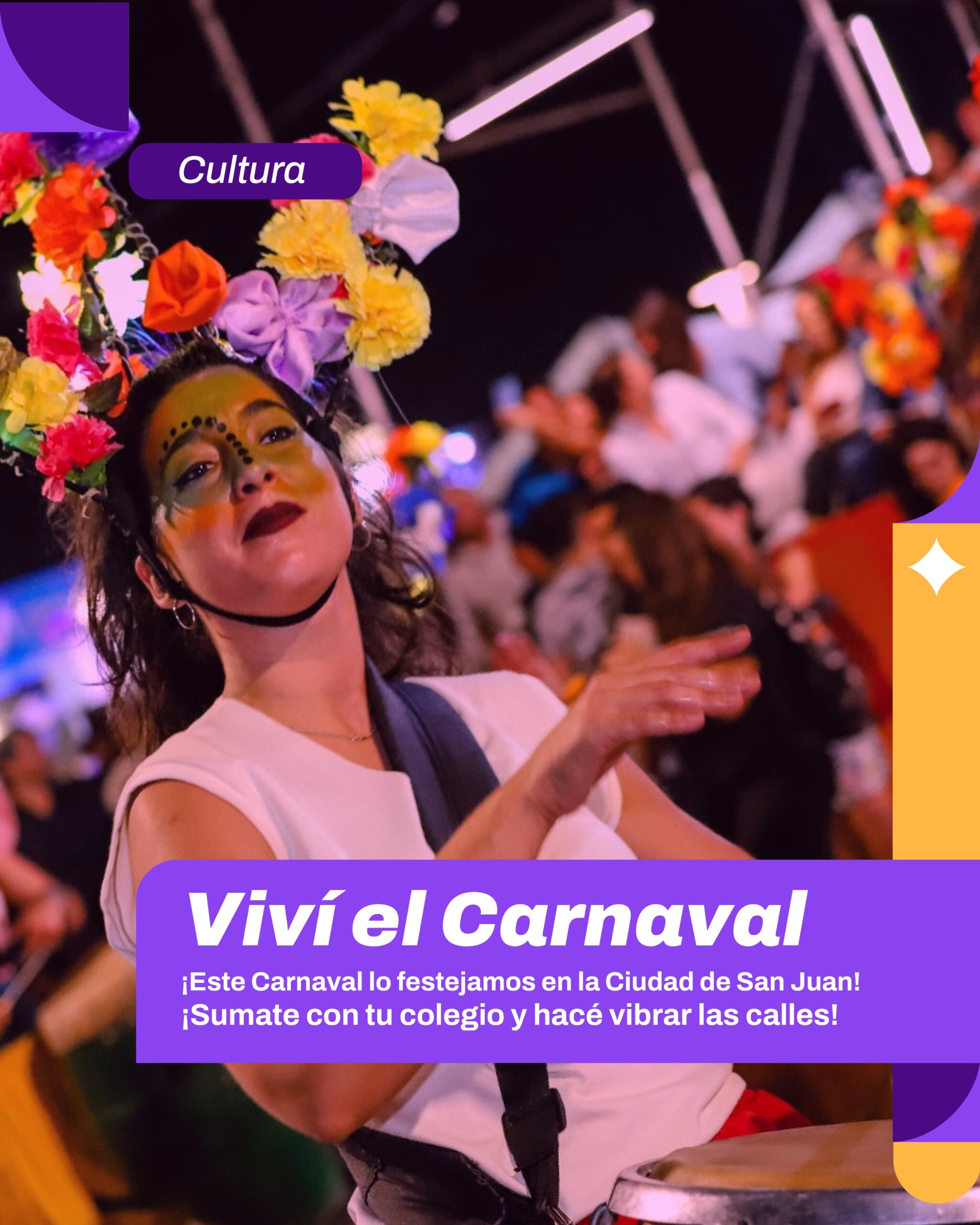 Viví el Carnaval en la Ciudad con un evento para todos