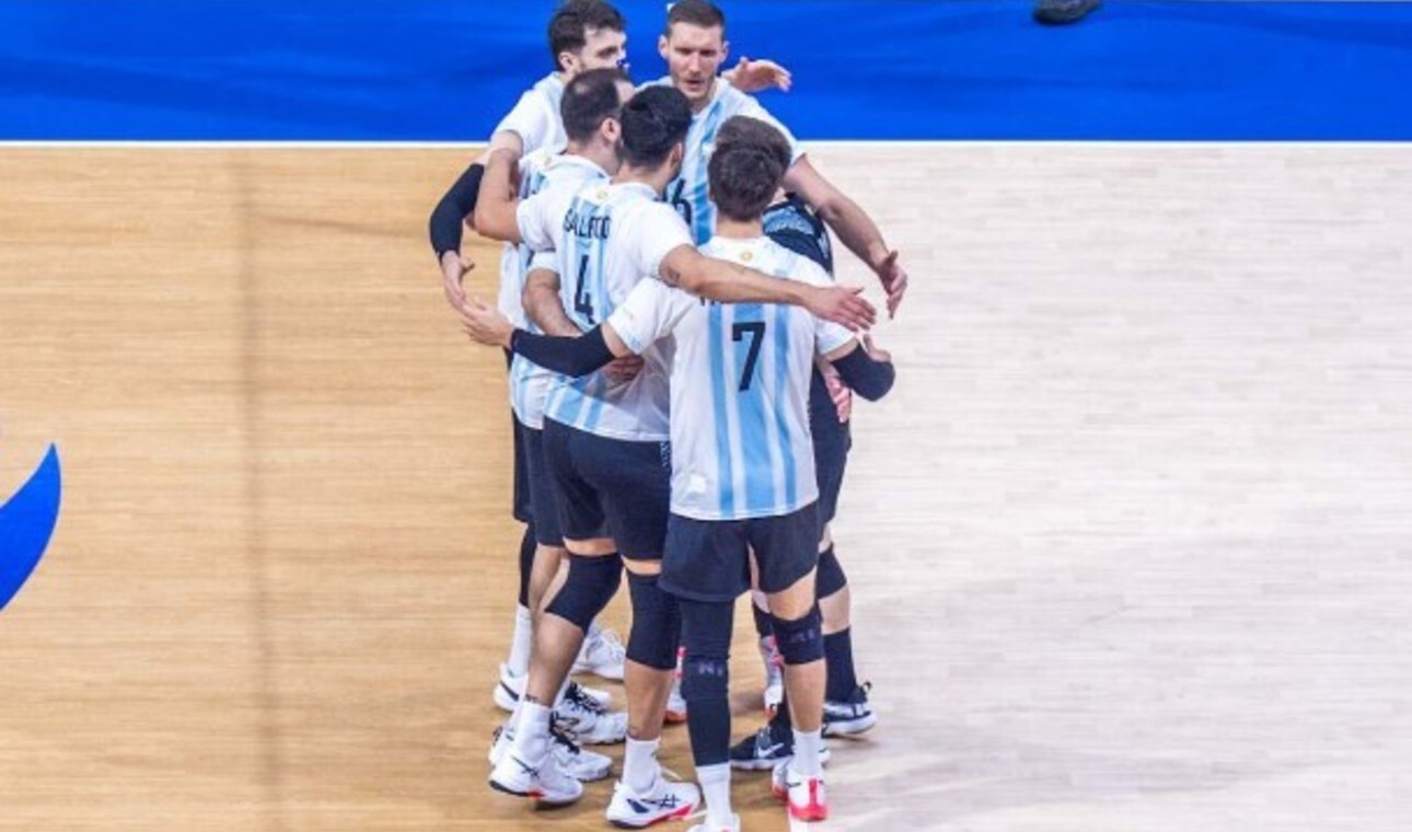 Mundial Vóley: Argentina superó a Francia y clasificó 1º en la zona