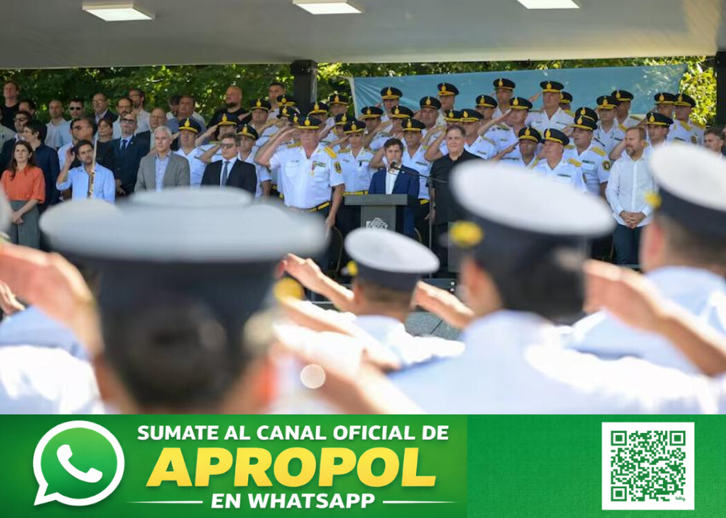 BUENOS AIRES: Kicillof fue abucheado por policías y sus familias en un acto oficial