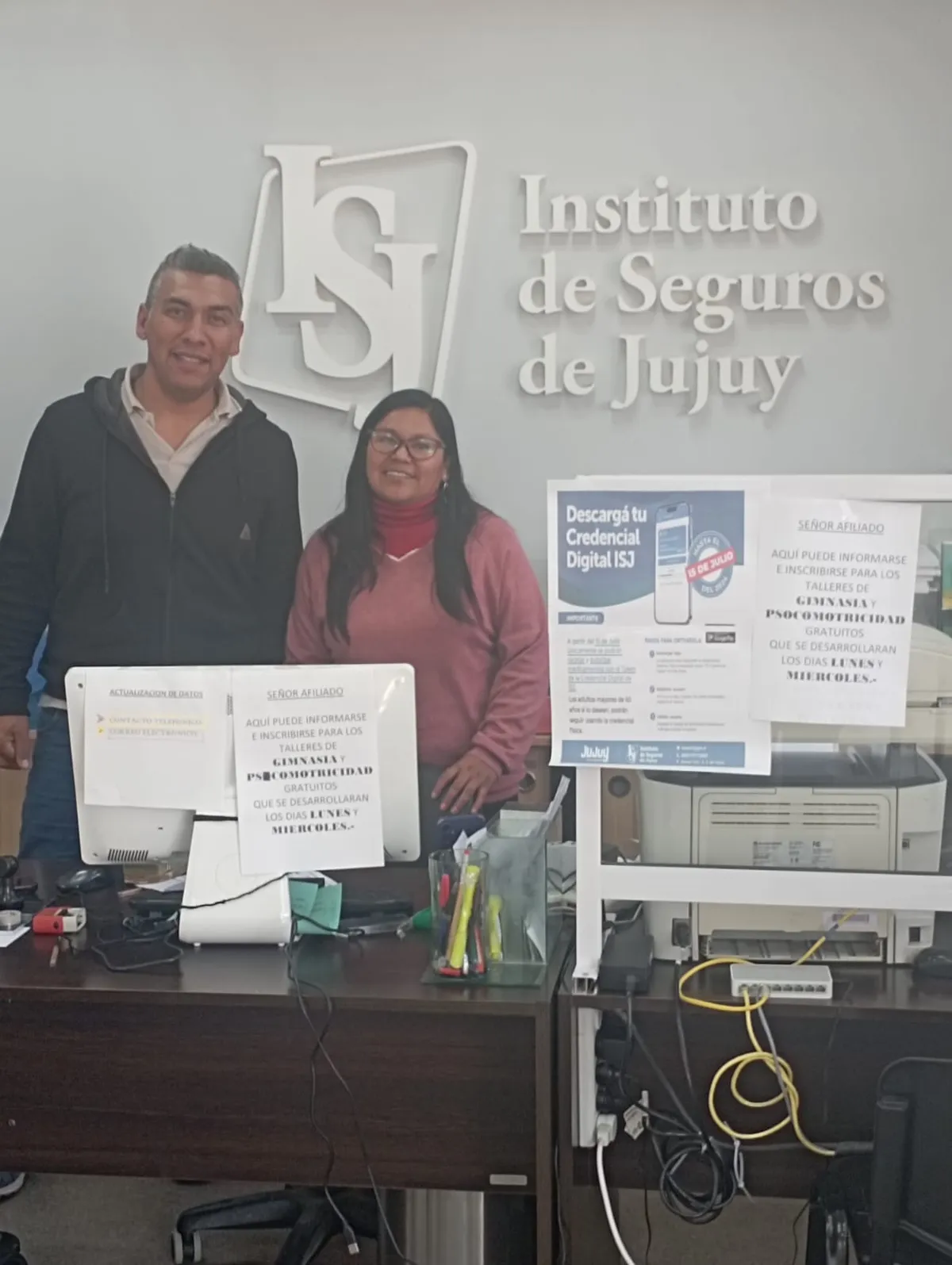 Planifican acciones 2025 en el ISJ Delegación La Quiaca