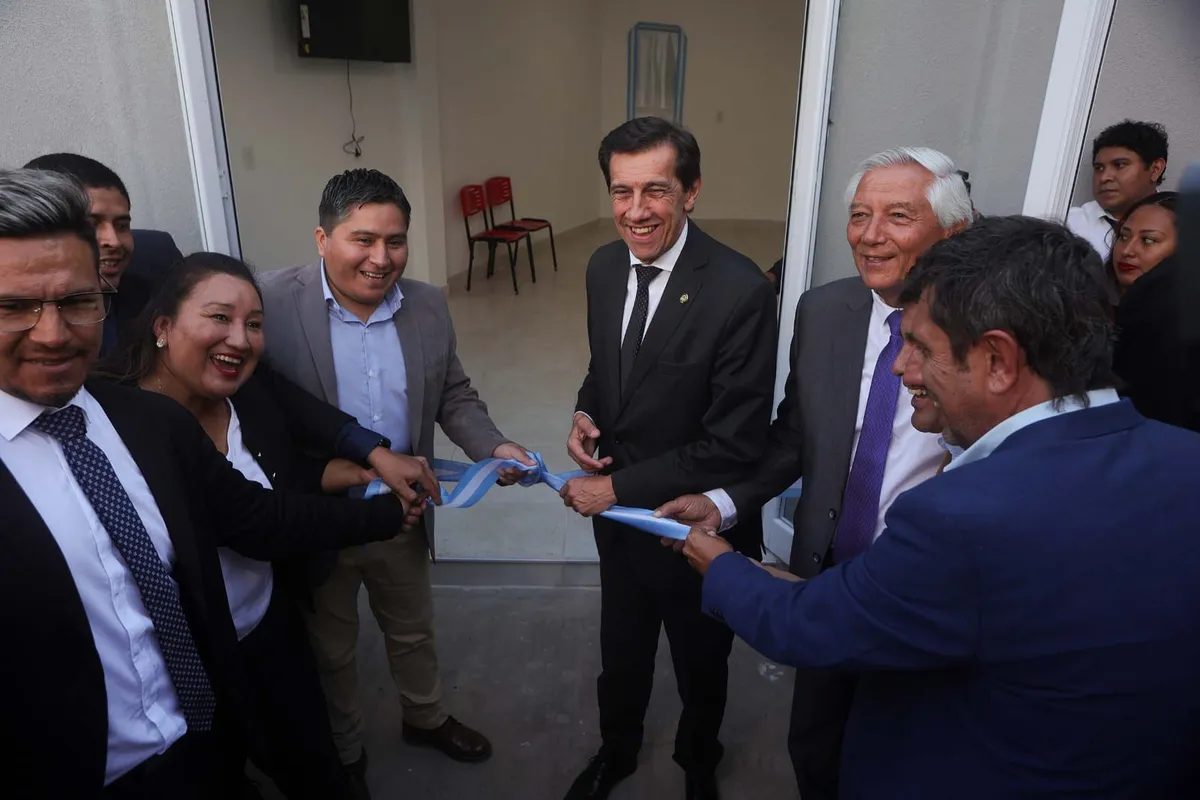 Sadir inauguró del nuevo edificio del Concejo Deliberante de Perico