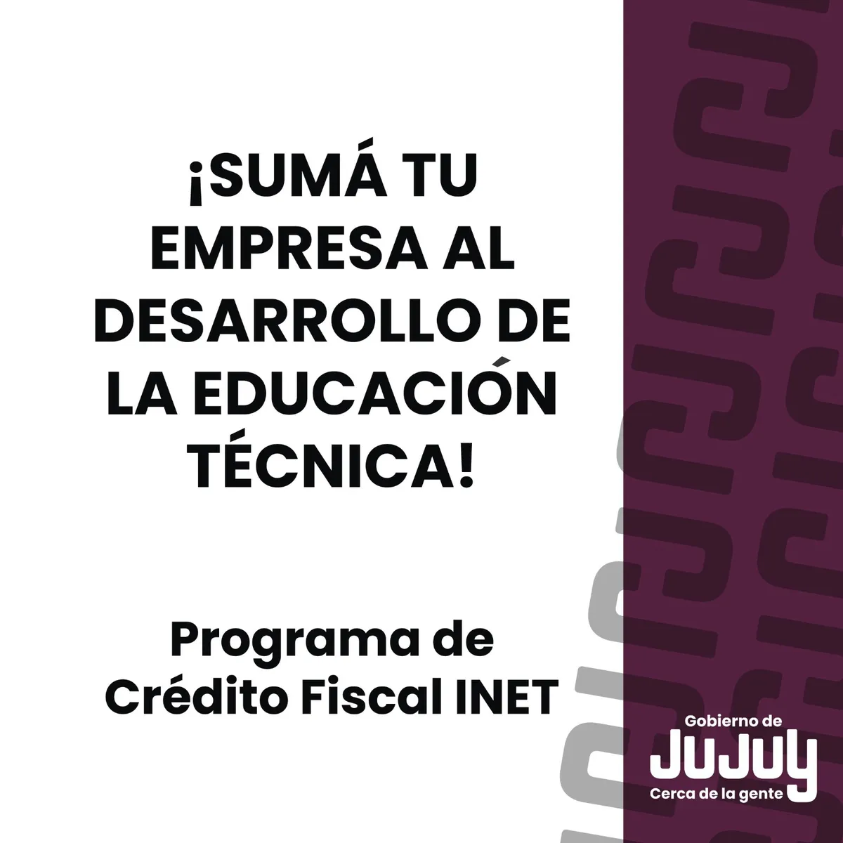 Empresas y organizaciones ya pueden sumarse al Crédito Fiscal INET 2025