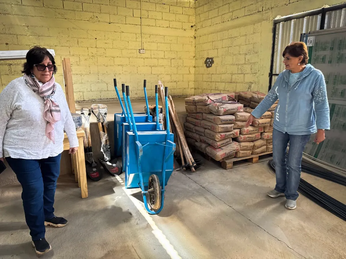 Equipamiento para favorecer procesos de germinación de plantas y árboles nativos en el Zenta
