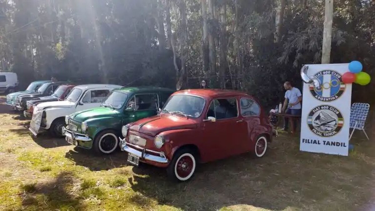 Exposición Fiat 600 Tandil 2025 se pone en marcha este fin de semana: clásicos, caravana y nostalgia en la ciudad