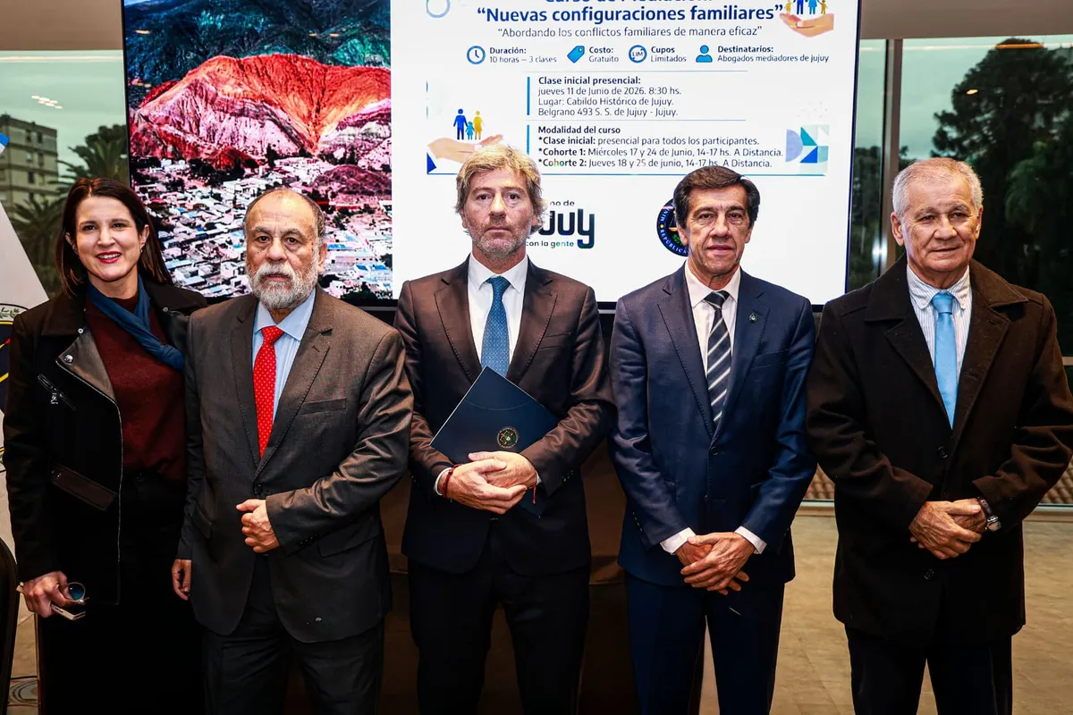 Sadir y Mahiques presentaron el Plan Provincial de Implementación de la Ley de Mediación