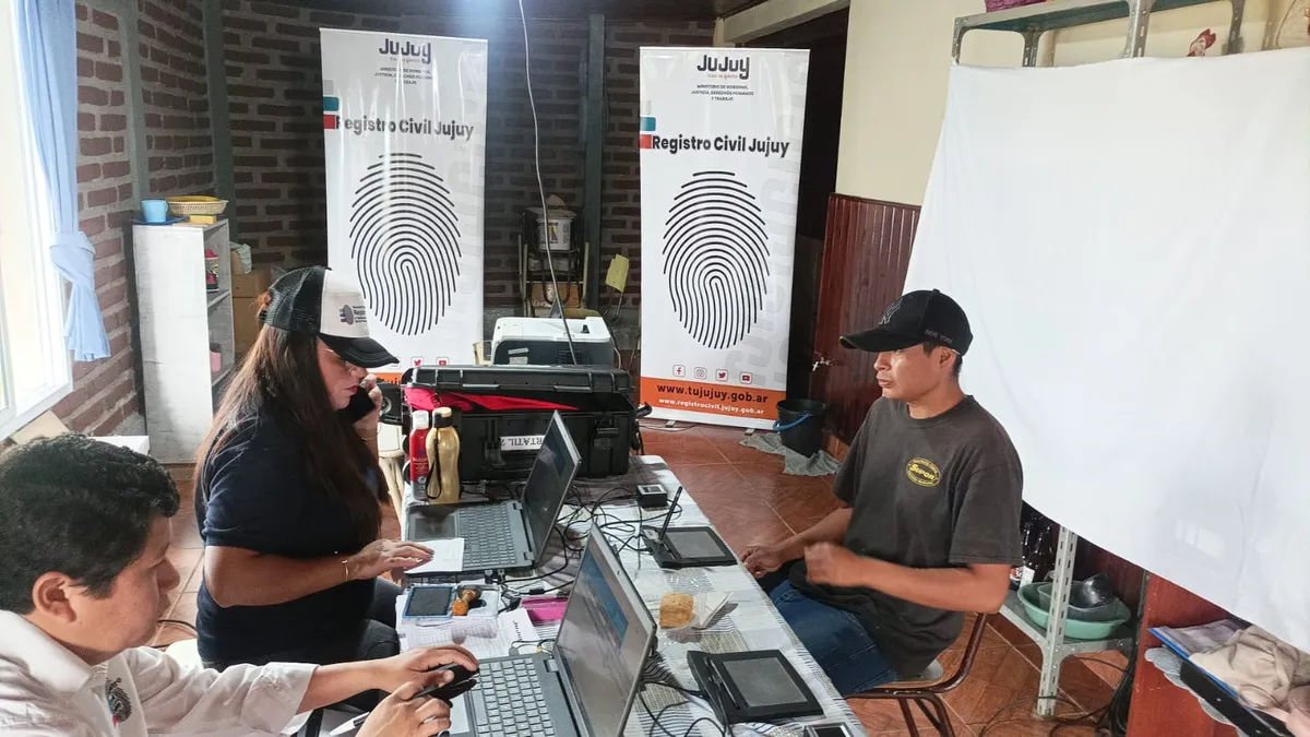 El Registro Civil conmemora la Independencia con operativos en Humahuaca, Iturbe, El Carmen y Capital