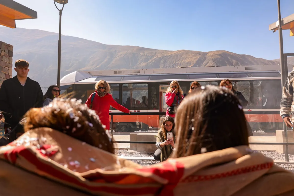 El Tren Solar celebra los 23 años de la Quebrada de Humahuaca como Patrimonio de la Humanidad